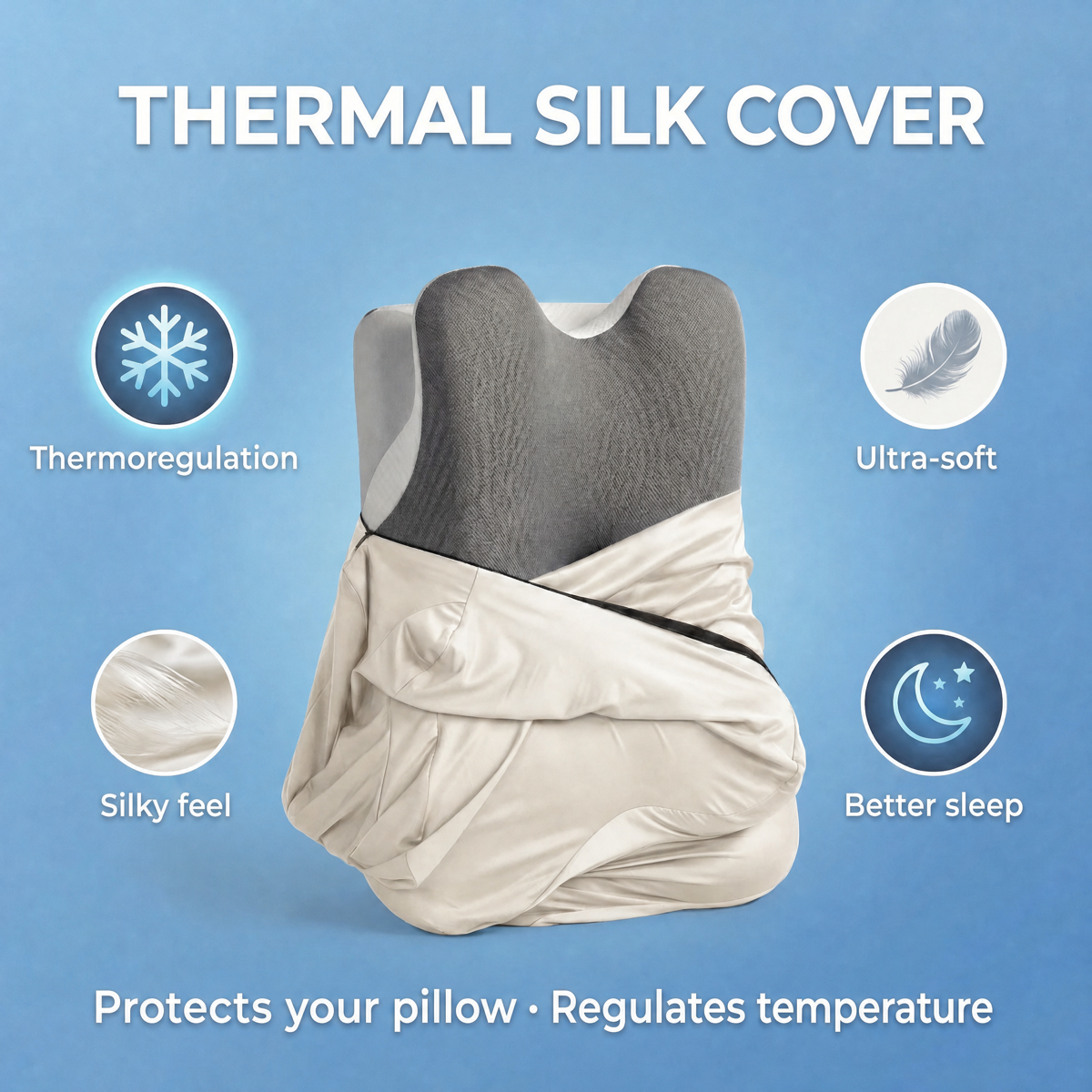 Protective Pillow Cover - Cervi-Zen™