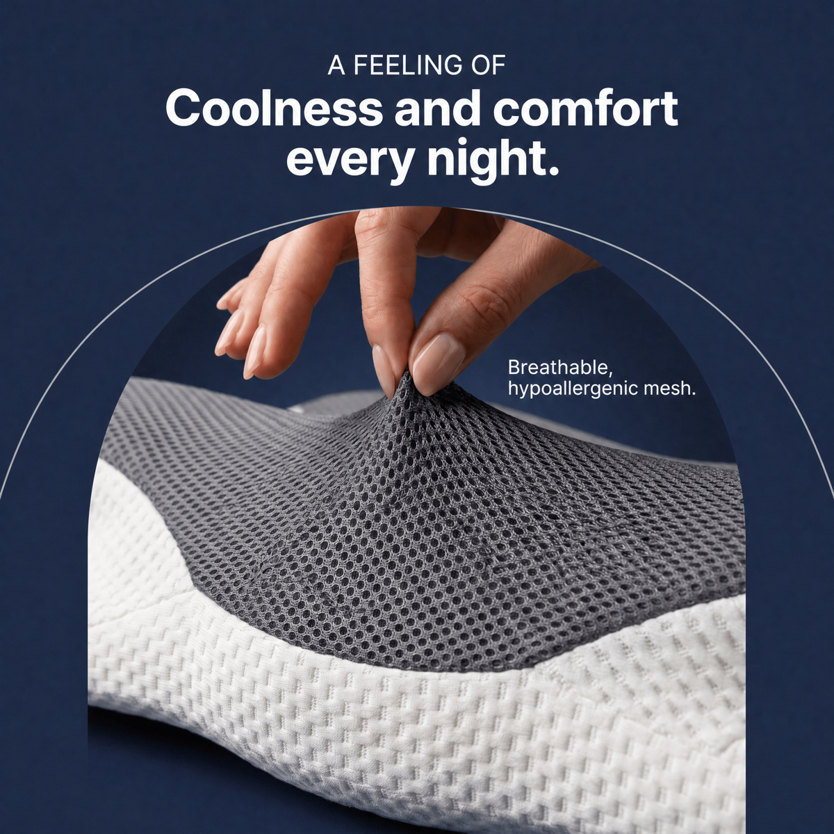 Cervi-Zen™ Ergonomic Cervical Pillow - Cervi-Zen™
