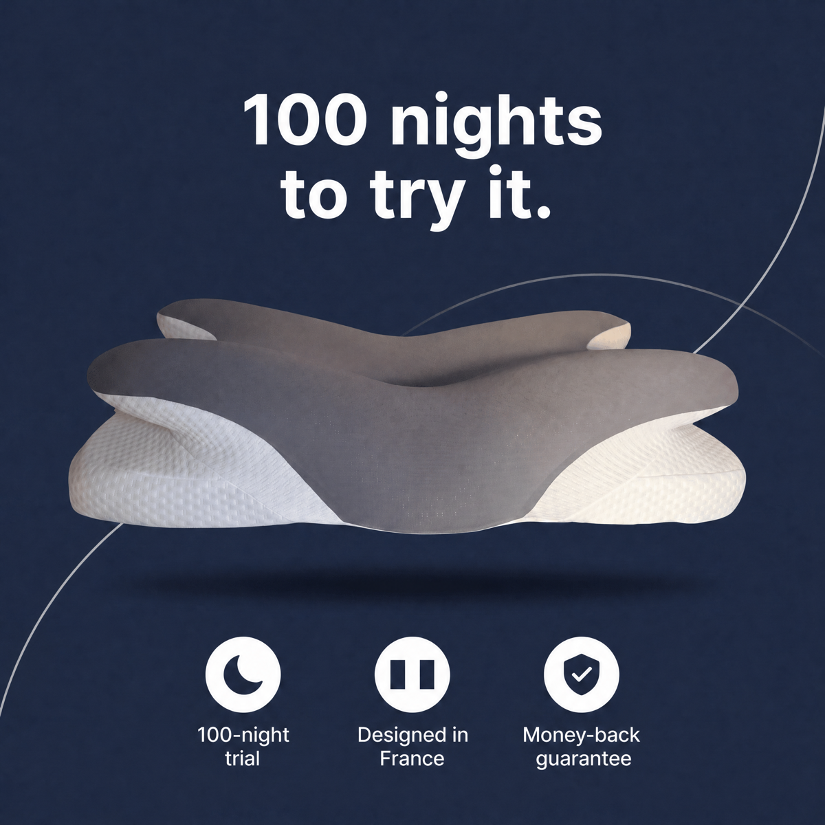 Cervi-Zen™ Ergonomic Cervical Pillow - Cervi-Zen™